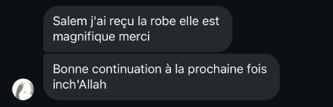 Avis cliente